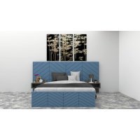 Pat Tapitat LUXURY 140 fara noptiere, Aura 12
